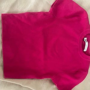 Hot pink shirt